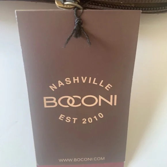 BOCONI SLIM ZIPSTER LAPTOP BRIEFCASE NWT